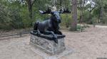 Tierskulptur im Tiergarten