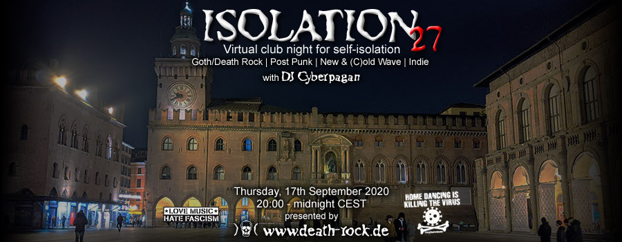 17.09.2020: Isolation #27 Livestream