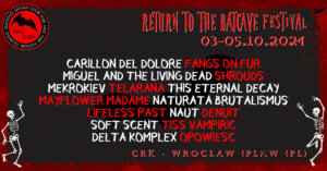 03.-05.10.2024: Return to the Batcave Festival in Wroclaw