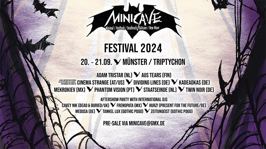 20.-21.09.2024: Minicave Festival in Münster