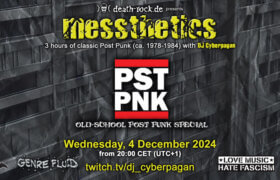 04.12.2024: messthetics Post Punk Special Livestream