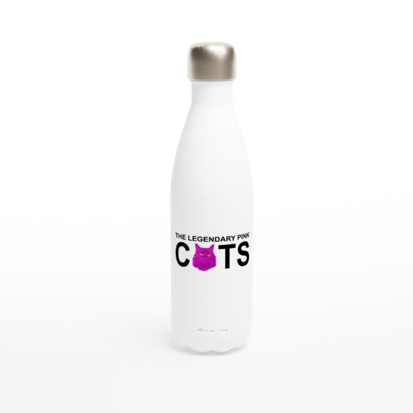 The Legendary Pink Cats Water Bottle